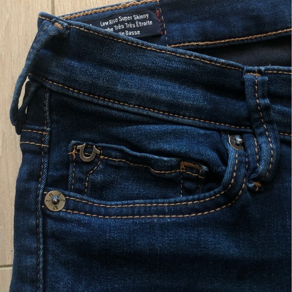 True Religion Casey Low Rise Skinny Jeans - Picture 6 of 12